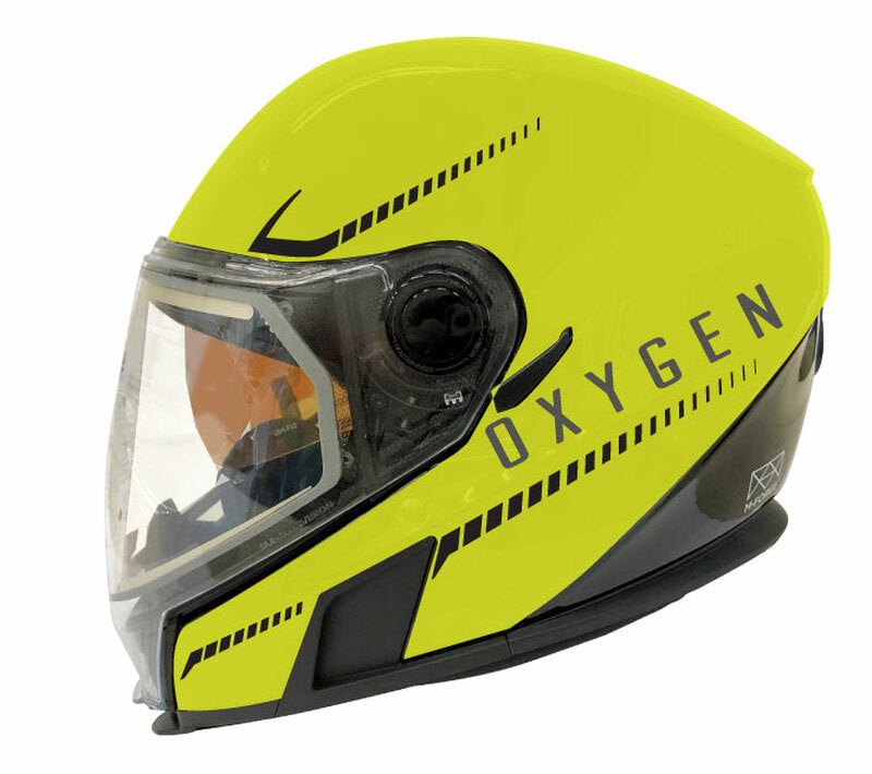 Ski-Doo BRP High Yellow Helmet Decals (Nexus) Black